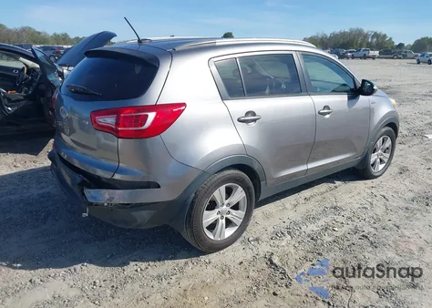 2011 Kia Sportage Lx from USA, damaged, VIN KNDPBCA20B7083806
